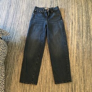Madewell Perfect Vintage Wide Leg Jean Crop